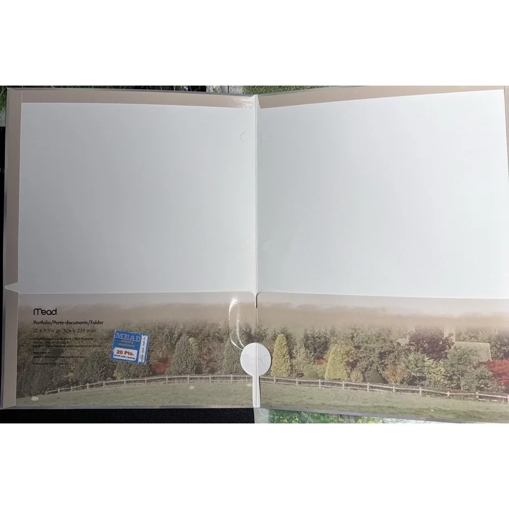 5-Vintage 2005 Horse Mead Portfolio 2 Pocket 3 Ring Bob Langrish